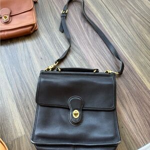 Vintage Coach Willis Bag - Black